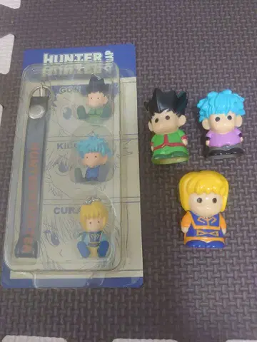 HUNTER x HUNTER 스트랩&손가락 인형 세트