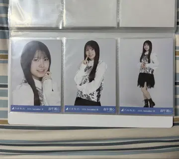 노기자카46 모리히라 레이신 브로마이드 컴프 스팽글