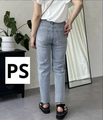프로즈 베일 테이퍼드 데님 PS