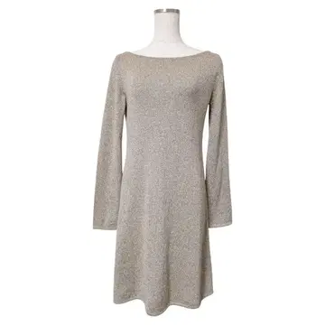 새상품급 Sybilla 시빌라 실크 울 원피스 베이지