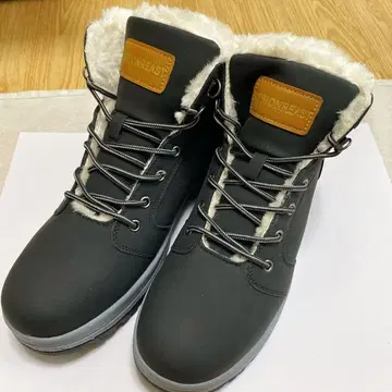 방한 부츠 남성용 방수 트레킹 부츠 속기모 27cm