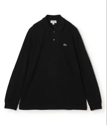 LACOSTE 블랙 피케 셔츠 US M/L