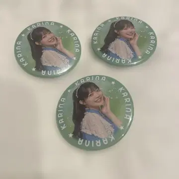 [별이 이끄는 밤에] 캔뱃지 오고에 하루카 카리나