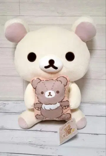 리락쿠마 차이로이코구마의 꼬옥 안아 인형 봉제 인형 XL 코리락쿠마