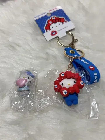 키티 미야쿠미야쿠 키링 가챠 세트