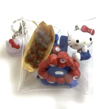 가챠 파우치 미야쿠미야쿠 헬로키티 타코야키 오사카 엑스포