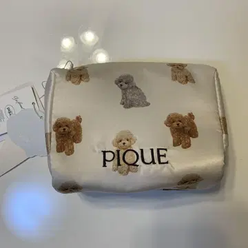 젤라또피케 PIQUE 푸들 패턴 파우치