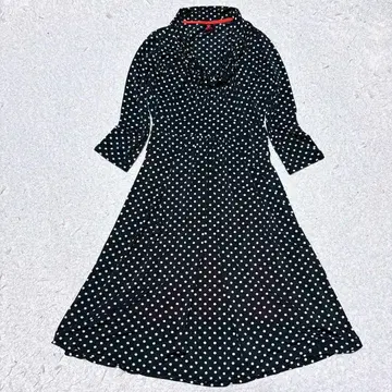 레지나 로만티코 도트 원피스 스트레치 38 도트
