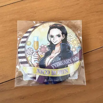 ONEPIECE 캔뱃지 도쿄 타워 로빈