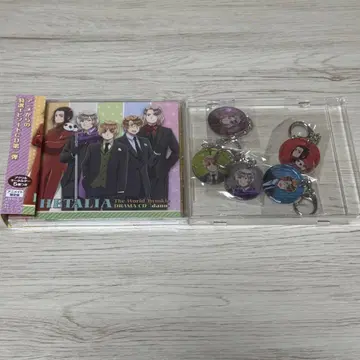 헤타리아 드라마 CD 애니메이트 한정판 아크릴 키링 부속 새상품급