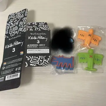 키스 해링 피규어 3개 세트 묶음 판매
