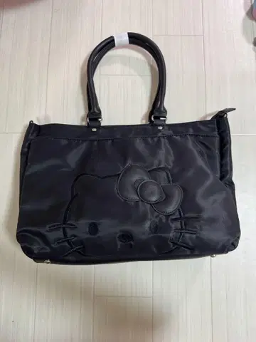 새상품 헬로키티 키티 토트백 블랙