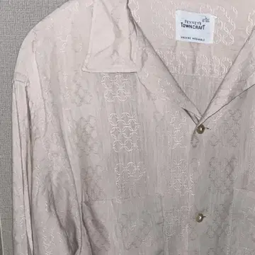 Vintageltowncraft 60s  택 레이온 셔츠 올 패턴