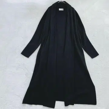 수르 오픈 프론트 롱 가디건 [9] 숄카라 슬릿