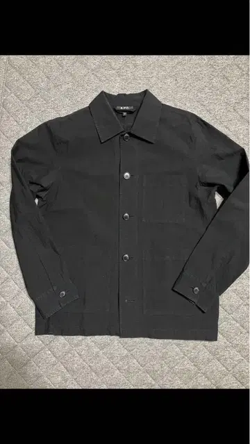 A.P.C. 블랙 셔츠 자켓 XS
