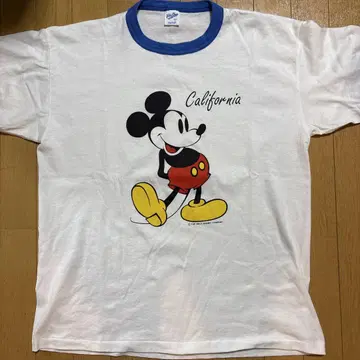 90s usa제 디즈니 미키 링거 T셔츠