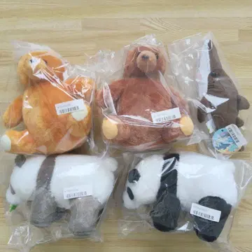 곰 팬더 상어 봉제 인형 세트