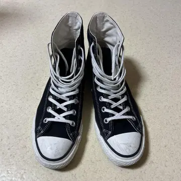CONVERSE ALL STAR 블랙 스니커즈