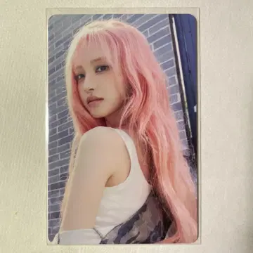IVE 리즈 Be Alright 부적 포토 카드 증정회 트레이딩 카드