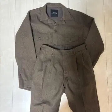 그린 레이블 릴랙싱 브라운 셋업 M 사이즈