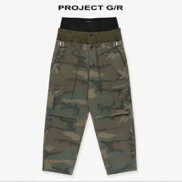 PROJECT G/R 3 Layered Cargo 레이어드 카고 팬츠