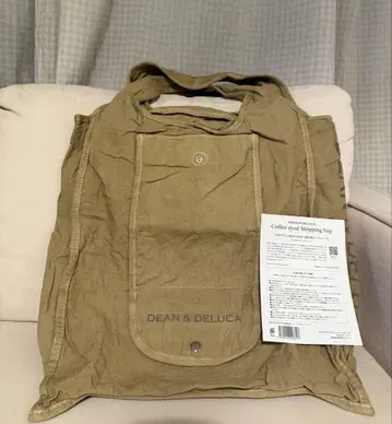 DEAN & DELUCA 커피 염색 쇼핑백