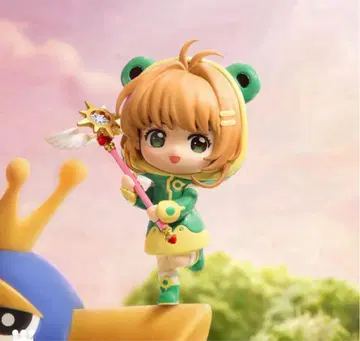 카드캡터 사쿠라 POPMART 개구리 레인코트