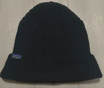 patagonia 피셔맨즈 롤드 비니 블랙 니트 모자