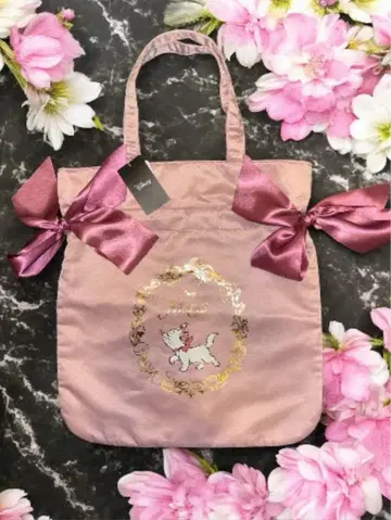 메종 드 플뢰르 디즈니 마리 더블 리본 토트백