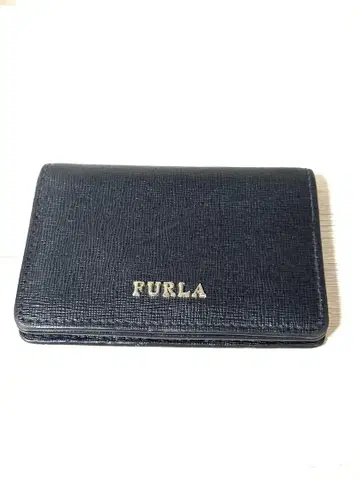 FURLA 블랙 명함지갑