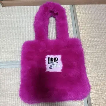 DRIP BABYMONSTER 핑크 프린지 백