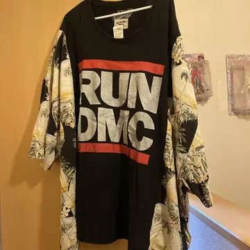 RUN DMC 알로하 셔츠 도킹 빅 사이즈 파나마 보이 택 포함