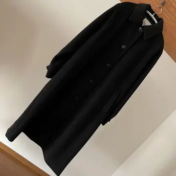 FREAK'S STORE 블랙 롱 스텐카라 코트