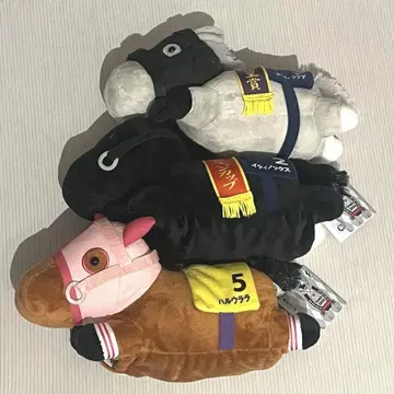 서러브레드 컬렉션 봉제 인형 스마트폰 숄더 누워있는 봉제 인형