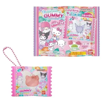 산리오 캐릭터즈 구미 참 GUMMY & 미니 파우치