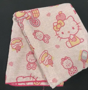 키티 자카드 직물 장좌식 이불 커버
