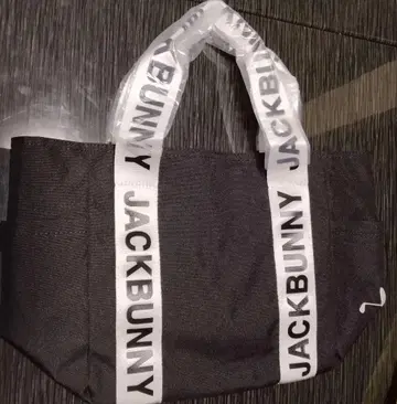 새상품! JACKBUNNY 블랙 토트백