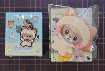 ZB1 하니니 장하오 pvc 메탈 참 세트