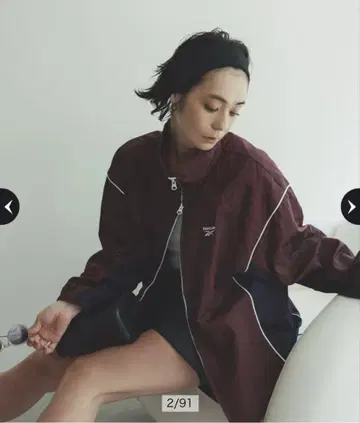 Arpege story 아르페쥬 스토리 Reebok 별주 바이컬러 블루종