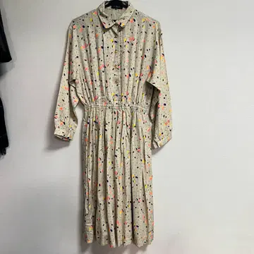 CARA 캐러밴 빈티지 셔츠 원피스