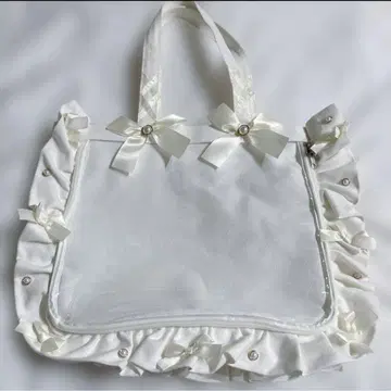 자카마트 A4 프릴 디자인 이타백 화이트