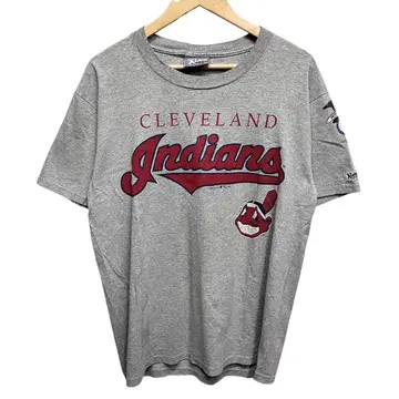90s Lee/미국제/MLB 인디언스/와후/T셔츠