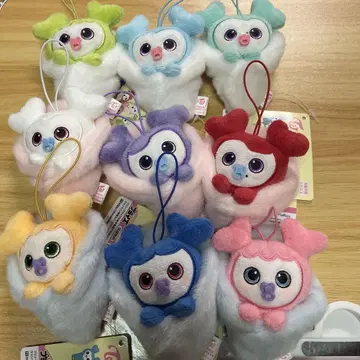 TWICE LOVELYS 아기싸개 마스코트 GIGO 한정판 전 9종 세트