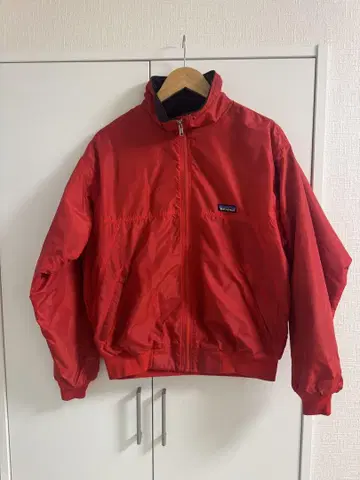 Patagonia 쉘드 신틸라 나일론 자켓 레드 S 사이즈