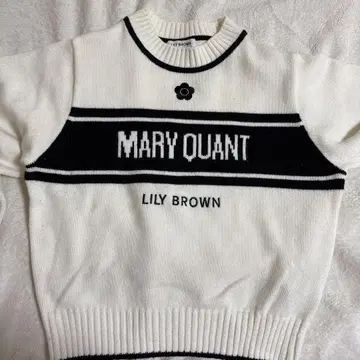 MARY QUANT LILY BROWN 니트