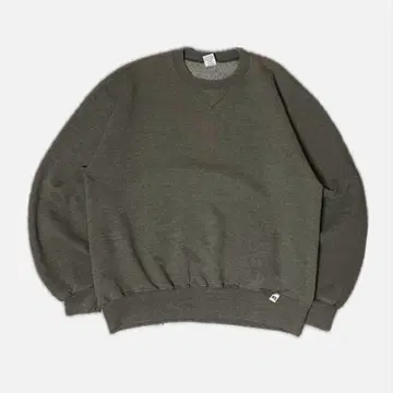 러셀 애슬레틱 무지 90s 맨투맨 다크 그레이