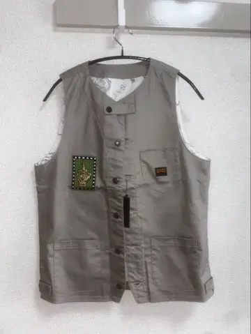 SANDY CIGAR BEETLE 그레이 베스트 S 사이즈