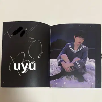 TXT 범규 친필 사인 ETERNITY