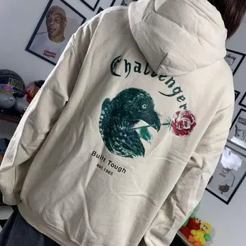 CHALLENGER Crow & Rose Hoodie