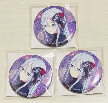 프로세카 요이사키 카나데 글리터 캔뱃지 카라팔레스토어 특전 세트